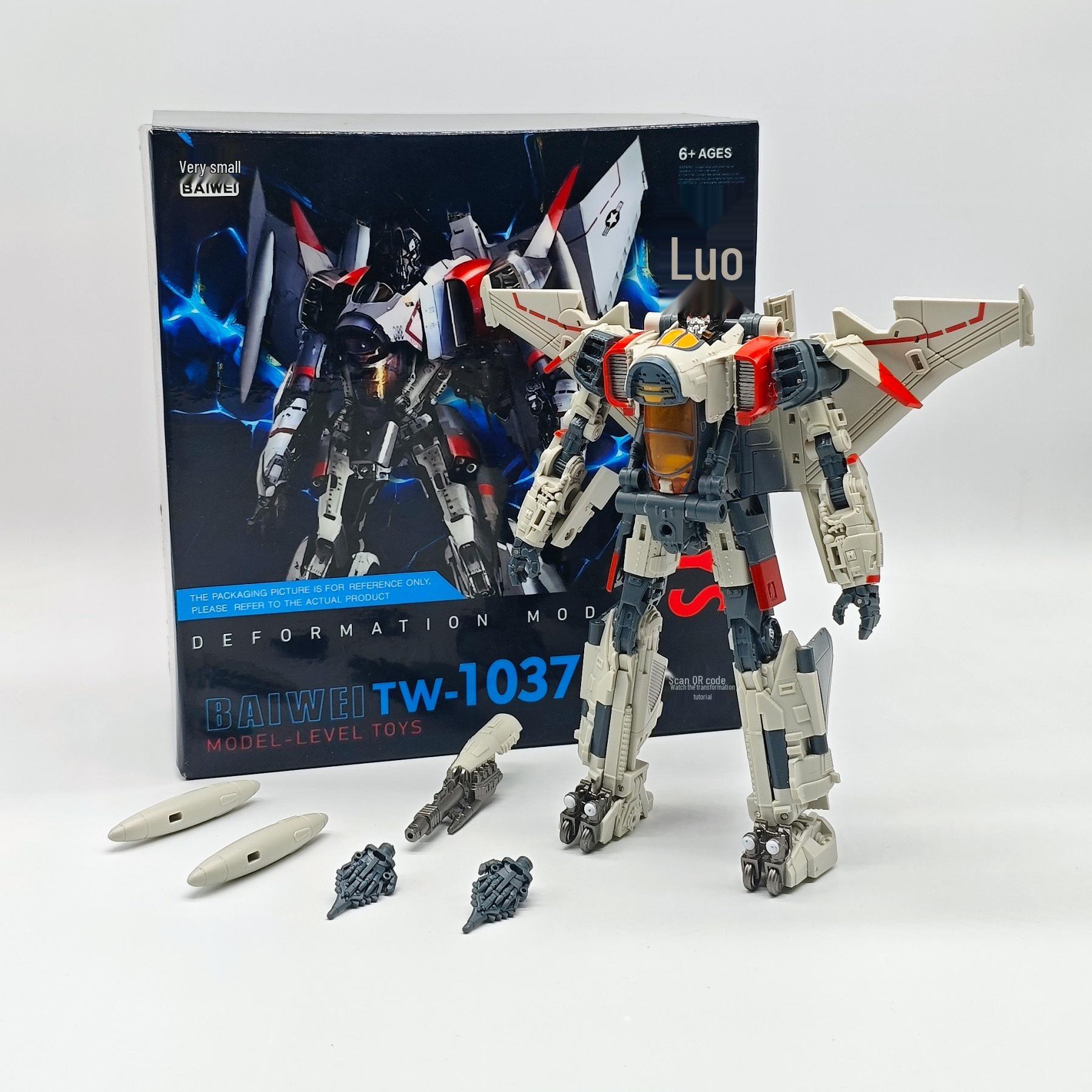 Baiwei TW1037 Lightning Transformer Bumblebee Airplane Robot Toy