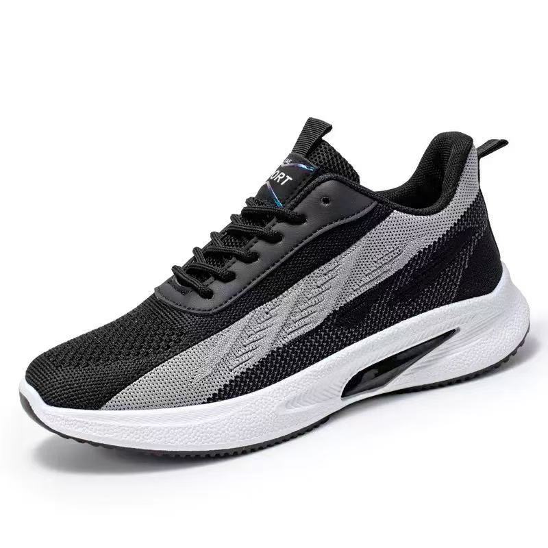 

Sports and Casual Shoes Anti-slip Wear-resistant Lightweight Soft-soled Versatile Breathable Running Shoes 39 чорний