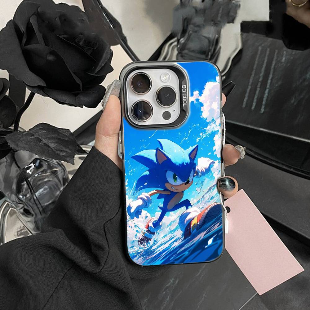 L-Shadow the Hedgehog Phone Case For iPhone 17,16,15,14,13,12,Pro MAX White Matte Shockproof Cover