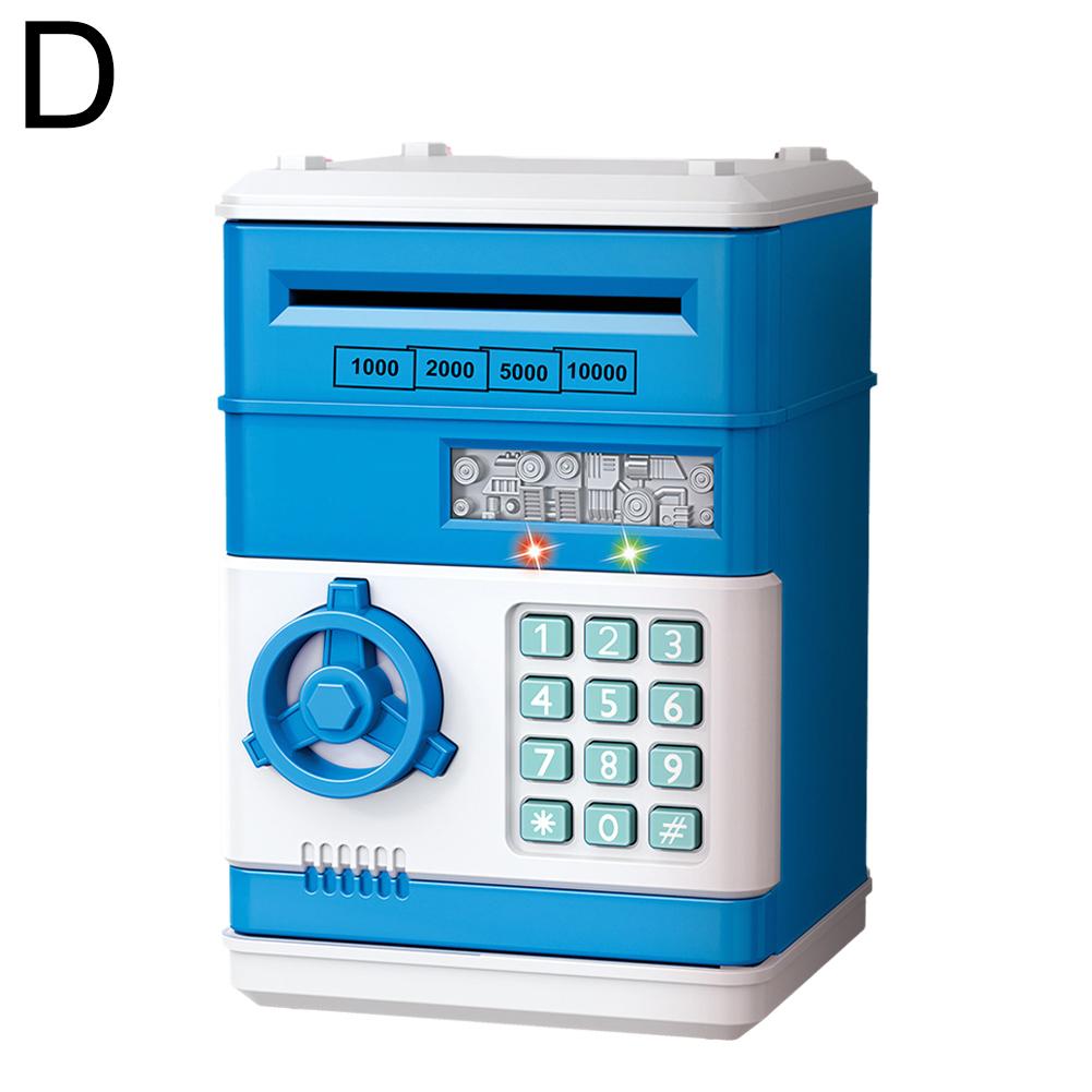 Salvadanaio Creativo ATM Elettronico Salvadanaio con Password Mini Cassaforte Monete Risparmio Contanti Salvadanaio Lucchetto Salvadanaio ATM Regalo per Bambino