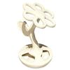 Flower Shaped Ceramic Toothbrush Holder 6 Slots Tooth Brush Storage Racks  Decoration