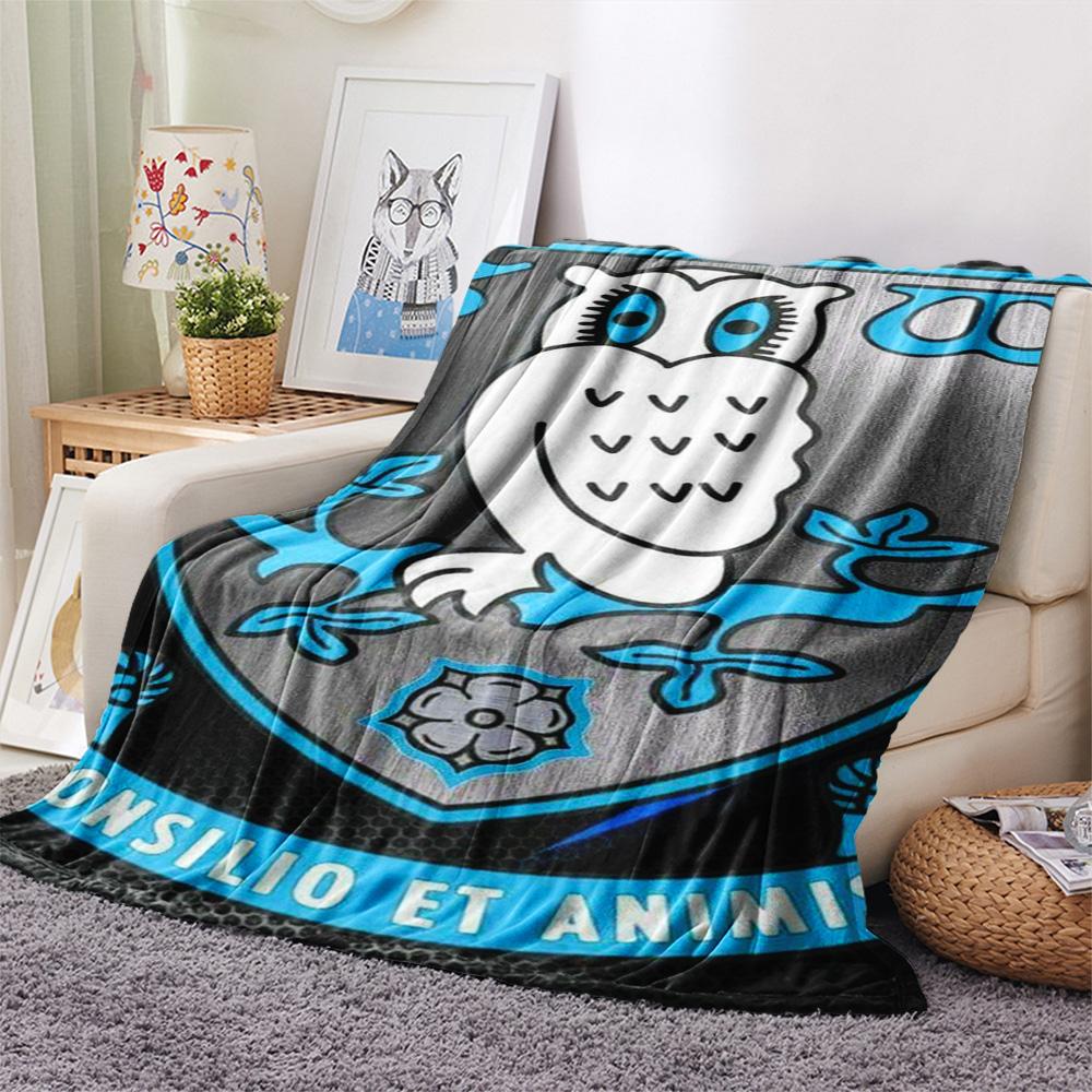 1 Stück Sheffield Wednesday Football Club Gemustertes Flanell-Kuscheldecke Geeignet für alle Jahreszeiten für Heimdekoration Wärme und Komfort Geschenke Feiertagsgeschenk