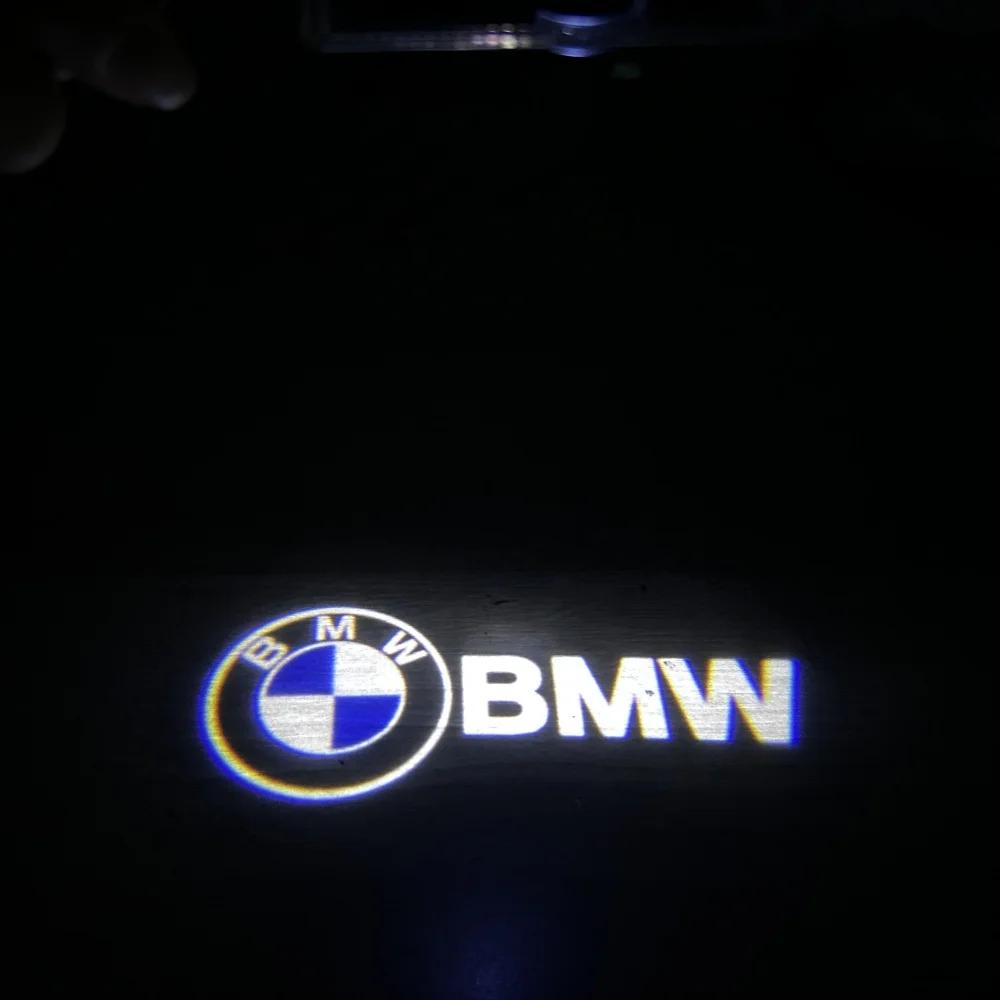 2/4pcs For old BMW E39 1999-2006 x5 x52 e53 1995-20025 28 i 1998 z8 Car door Led lamp laser projector welcome ghost lamp.