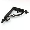 Reinforced Iron Triangle Wall Shelf Bracket for Sturdy Bookshelf Support