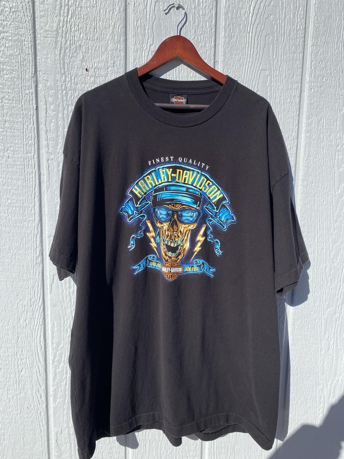 2024 Harley Davidson Live Free Ride Free Phoenix Men’s Black 3XL T Shirt Unisex T-Shirt S