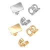 3Pcs Minimalist Cross Knot Ring Set Textured Chunky Stackable Rings for Women Modern Statement Jewelry Elegant Gift for Parties Daily Wear.