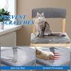 Clear Plastic Transparent Chair Cover PVC Furniture Protector Durable Seat Cover  Household