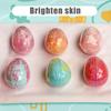 1 Set Bath Toys Dinosaur Egg Set with Sea Salt Ingredients Colorful Bubble Bath Fizzies with Surprise Sea Animal Inside Gentle Bubbles Spa Bath Gift