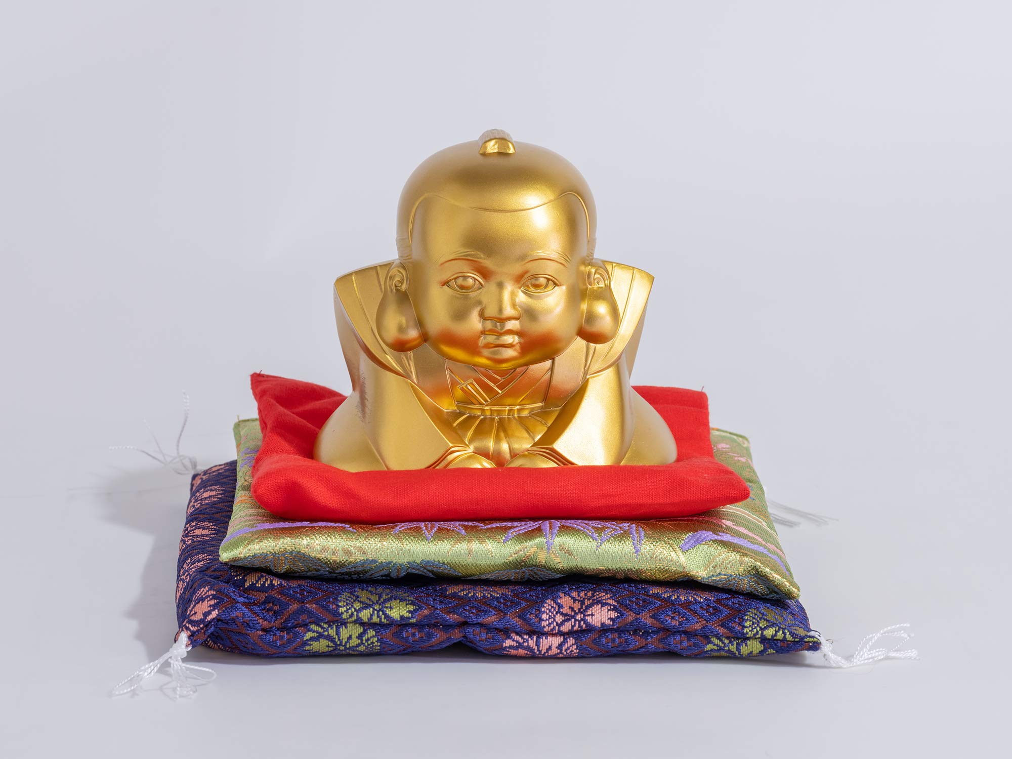 

Gin-Yado Dandan Fukusuke Figurine - Prosperous Business, Many Customers, Good Fortune, Takaoka Copperware (Dandan Fukusuke)