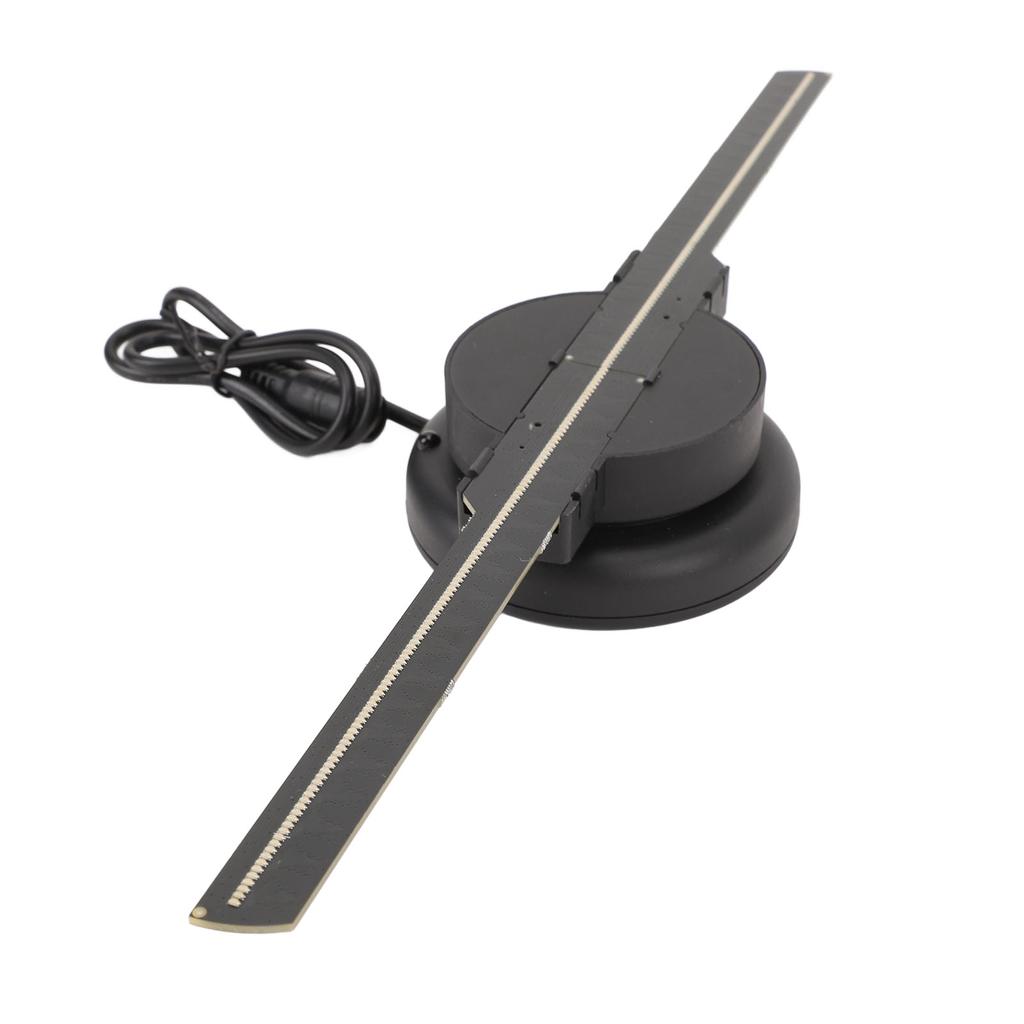 3D Hologram Fan Naked Eye 3D Hologram Projector Advertising Display 1024x224 224LED for Business Sto