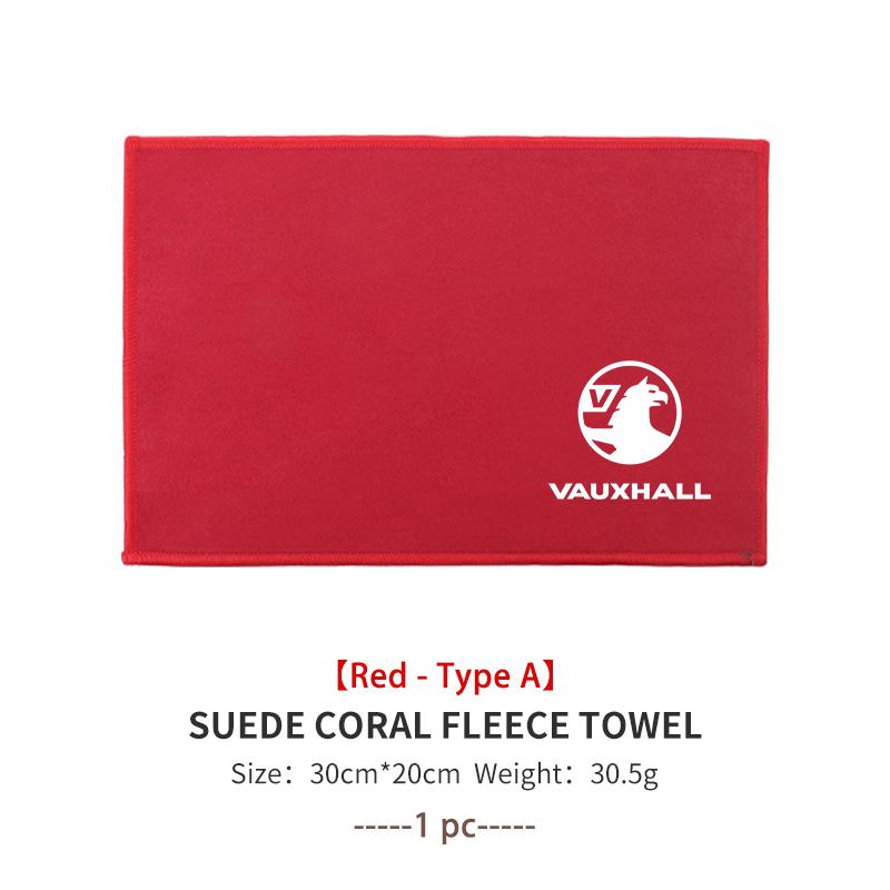 Car Cleaning Cloth Towel Deer Skin Velvet Washing Tool Accessories For Vauxhall Corsa VXR Crossland Combo Life Astra Mokka
