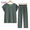 YUZHAOLIN Elegantes Sommer-Zweiteiler-Set für Damen mit kurzen Ärmeln