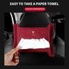 Car Tissue Box Holder Sun Visor Seat Back Car Interior Goods For Tesla Model S Model X Model Y Model 3 Roadster SpaceX Accessory