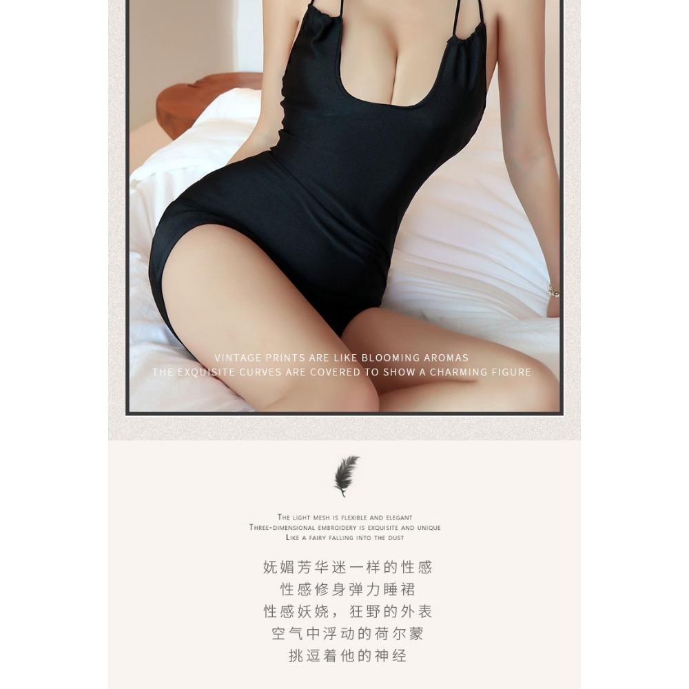 Sex Lingerie Women, Sexy Deep V Suspender Hip Skirt Uniform Temptation Nightclub Secretary Outfit Sexy Temptation Suit