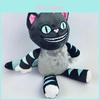 Charming Cheshire Cat Plush Doll Cozy Stuffed Toy Ideal For Kids And Collectors