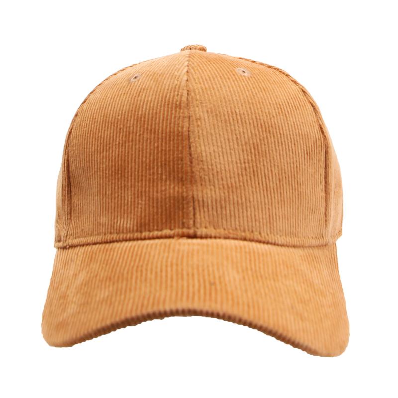 EIGHTVOLUME Ev Plain Corduroy Cap (Brown)