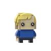 Charlie And The Chocolate Factory Movie Character Brickhead Puzzle Building Block Toy