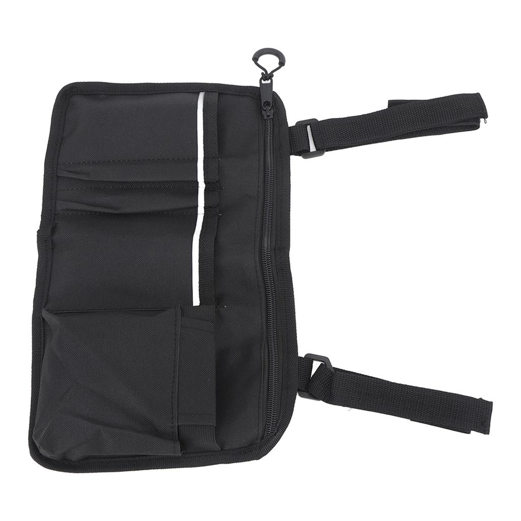 Wheelchair Side Bag Oxford Fabric Reflective Stripe Waterproof Large Capacity Wheelchair Pouch for