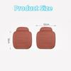 Coprisedile in Pelle per Auto Interno Coprisedili Auto Cuscino Protettore Quattro Stagioni Tappetino Universale Coprisedile Tappeto Accessori Auto