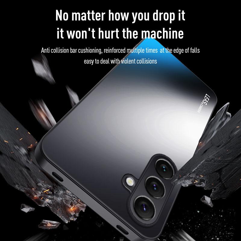 Frosted Matte Phone Case for Samsung S26 Ultra S25 Edge S24 S23 FE S22 S21 Plus A57 A37 A17 A07 A56 A36 Protection Hard Cover