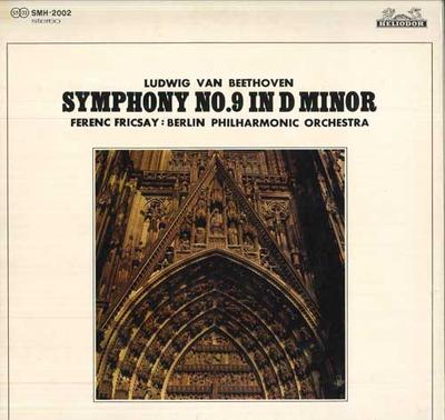 LP Record FERENC FRICSAY Beethoven Symphony No. 9 In D Mino SMH2002 HELIODOR Japan Classical Used