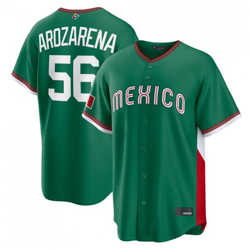 Mens Embroidered Baseball T-Shirt 2026 WBC Mexico Team Short Sleeve Sportswear Casual Loose Fit