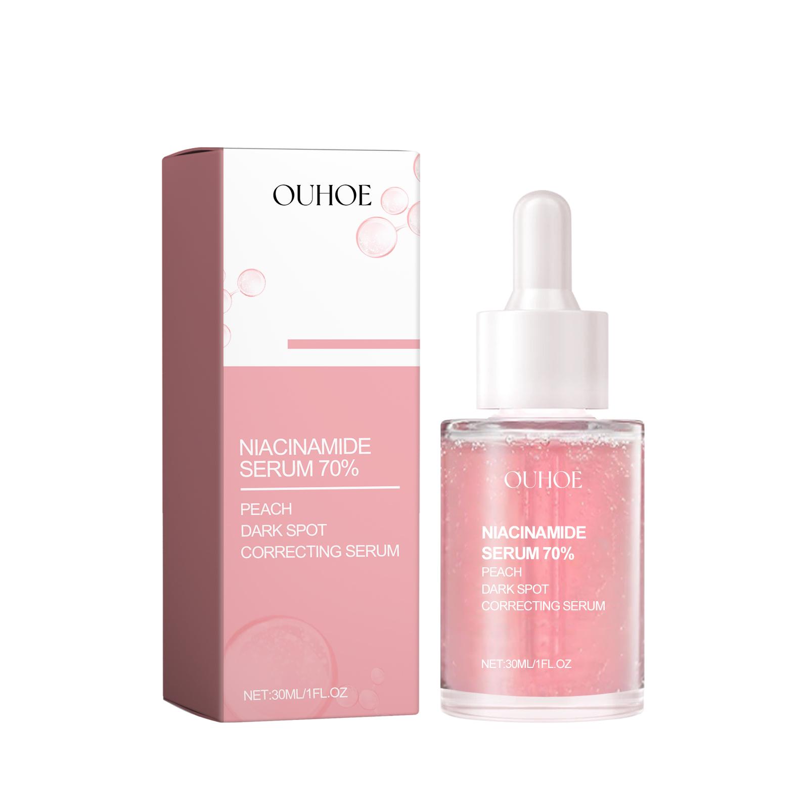 

OUHOE niacinamide Brightening Essence gently softens and brightens the skin, improves dullness, moisturizes and moisturizes care