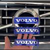 For Volvo Xc60 Xc90 V40 V60 S60 V50 V90 S80 C40 XC40 V70 XC7 Car Front Grille Steering Wheel Logo Sticker Decoration Accessories