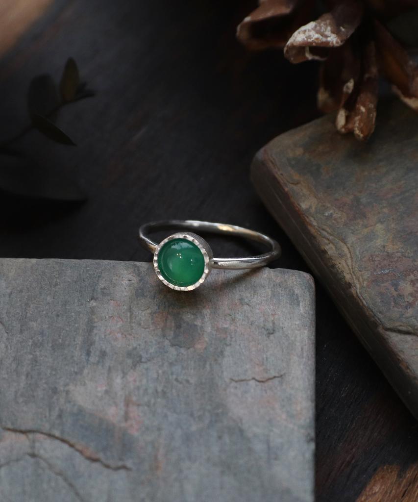 Iris Memory-Hope For You Gemstone Ring No. 3-Silver (Type B)