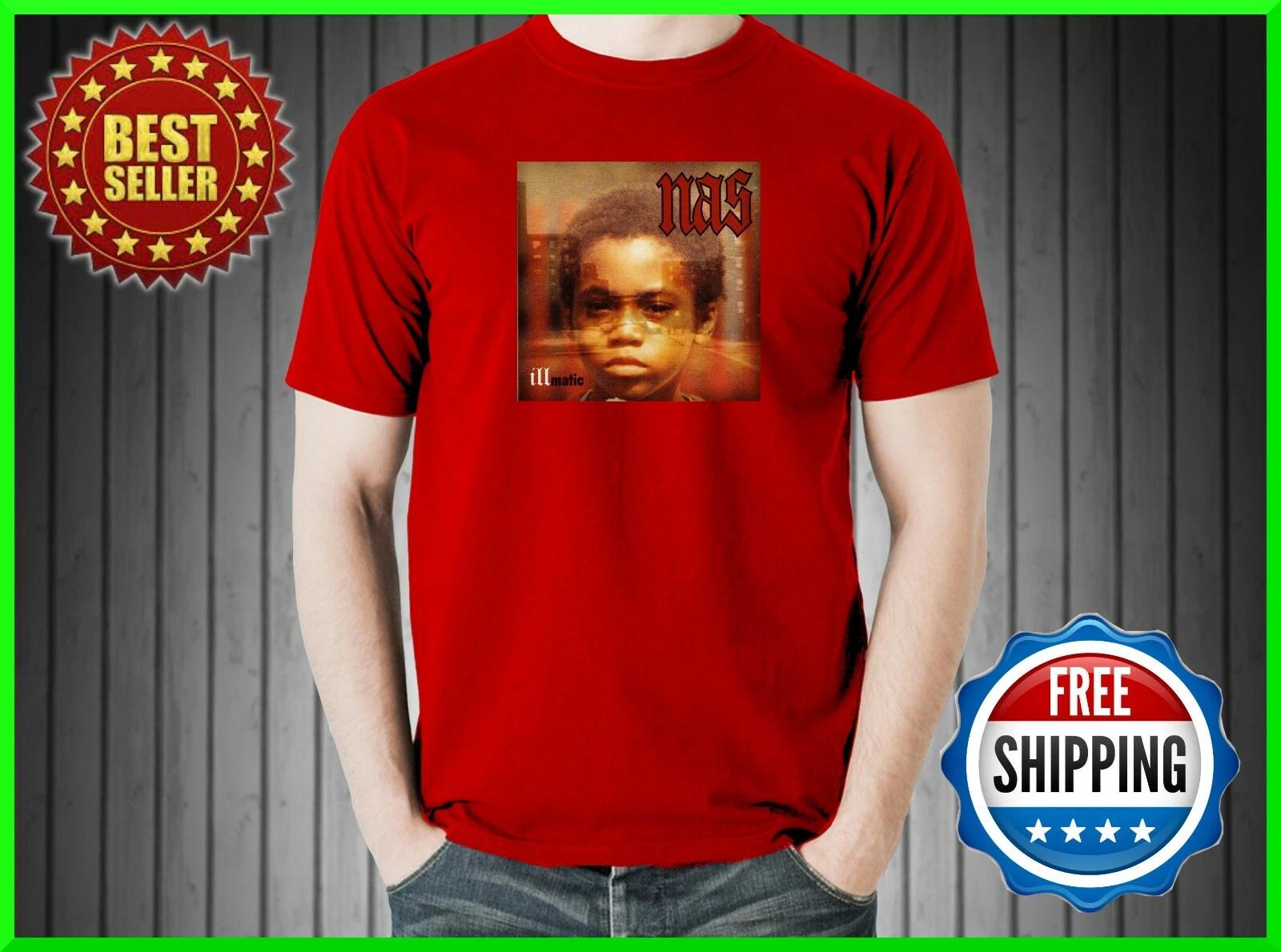 NAS ILLMATIC SHIRT VINTAGE NAS T-Shirt NAST-Shirt RAP HIP HOP CLASSIC SUPREME 2XL