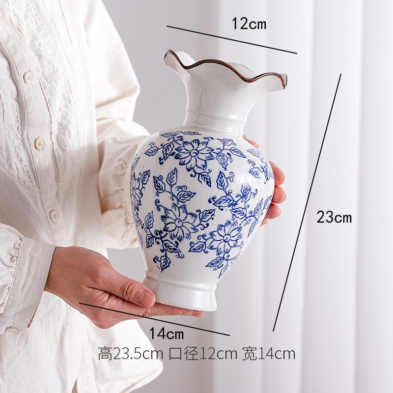 Plant Pots Table Decoration Ornaments Flower Arrangement Ceramic Vases Room Aesthetic Decor