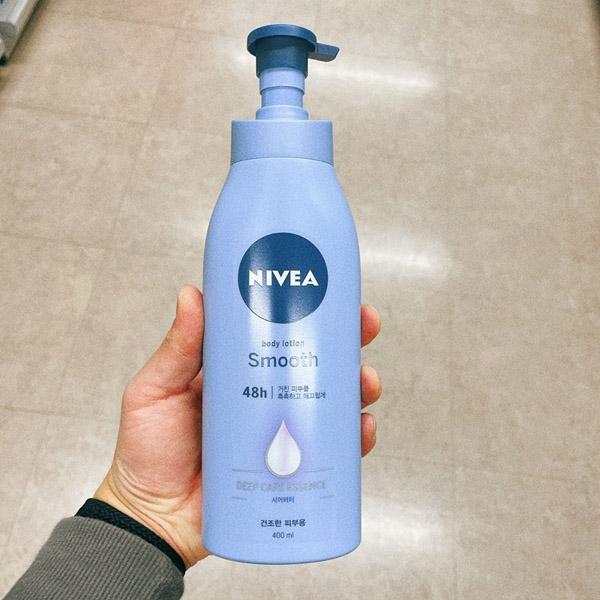

NIVEA Smooth body lotion for dry skin 400ml korea beauty cosmetic