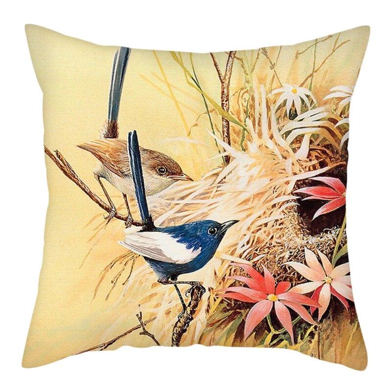 bird pillow cases