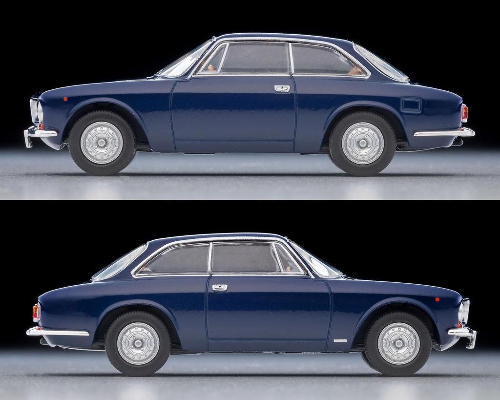 TOMYTEC Tomica Limited Vintage 164 LV-154c Alfa Romeo GT 1300 Junior Navy Blue Finished Model 339403