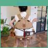 Cute Capybara Cartoon Water Pig Backpack Girl Children Durable Polyester Bags