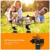 360 Degree Rotating Desk Tripod Adapter Adjustable Phone Clip Stand for Mobile for Sports Usage