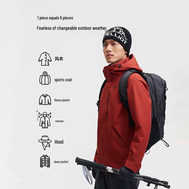 Pelliot Mountain Classic 2.0 Pro Men's 3-in-1 Jacket