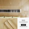 Waterproof, Oil-Proof Marble Self-Adhesive Wallpaper for Bathroom, Kitchen, Living Room, and Toilet Renovation.
