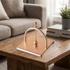 Creative Square Tissue Holder Retro Aluminum Napkin Stand Practical Tabletop Tissue Rack  Kitchen