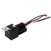 5pcs Automotive Relay Kit 5 Pin 40A 12V Waterproof Copper Contact Car Relay Harness