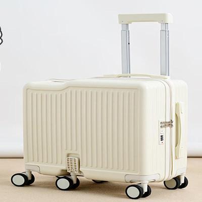 Lightweight Carry-on Luggage with Footrest