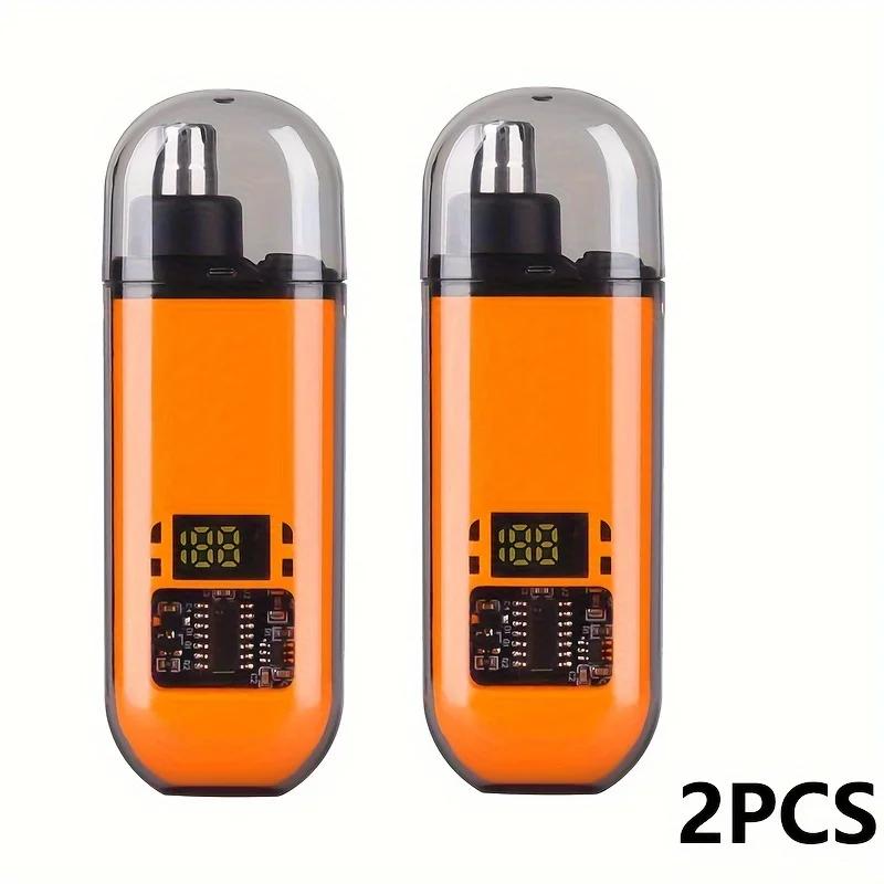 2 In 1 Electric Portable Ear And Nose Hair Trimmer Clipper 2026 Professional Painless Portable Eyebrow For Men nose hair