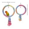 Bendable Paw Grinding Plush Exercise Stand New Pet Bird Training Toy  for Parakeet