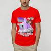 Frutiger Aero World Vaporwave TShirt Unisex Crazy Pure Cotton Tee Shirt Crewneck Short Sleeve T Shirts Plus Size Clothing