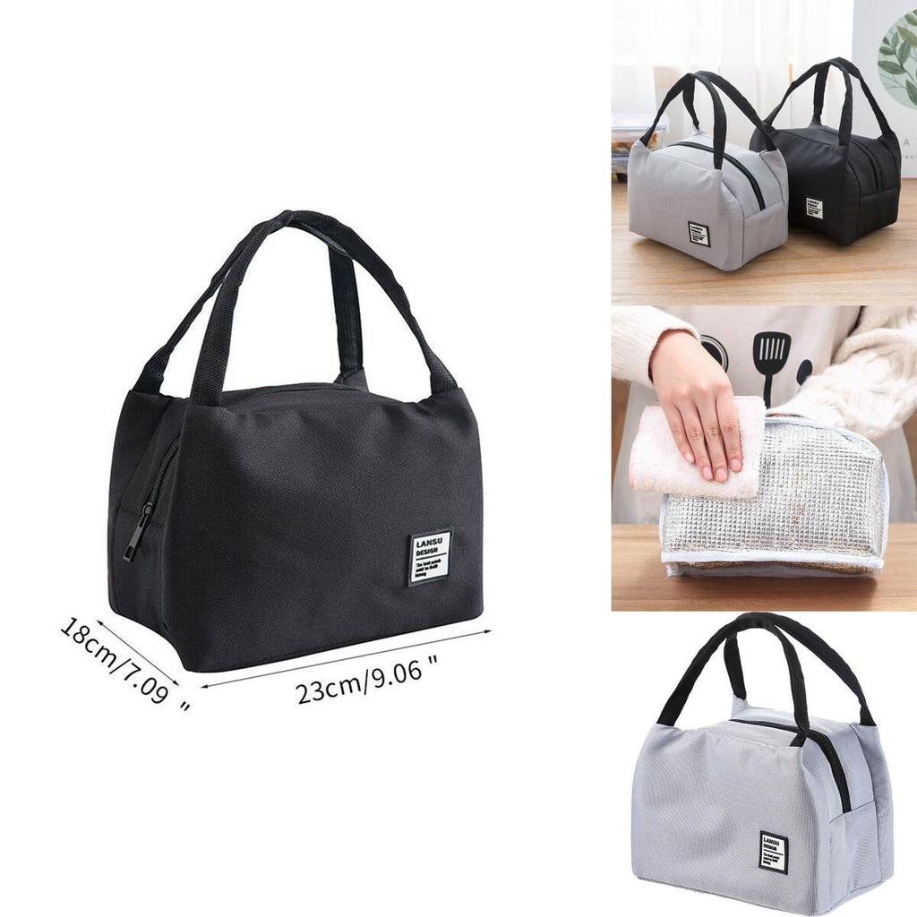 Stylish Durable Waterproof Insulated Lunch Bag For Travel Picnic Work And More