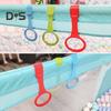 4Pcs Baby Pull-Up Ring Toddlers Walking Helper Practice Exercises Assistant Tool Stand-Up Rings Universal Infant Crib Playpen Hanging Ring