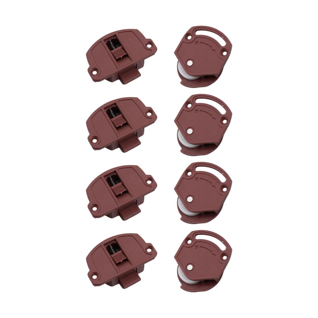 Door Roller Sliding Door Wheels Home Improvement Brown white Wheel Functional Sliding Components Long-lasting Performance