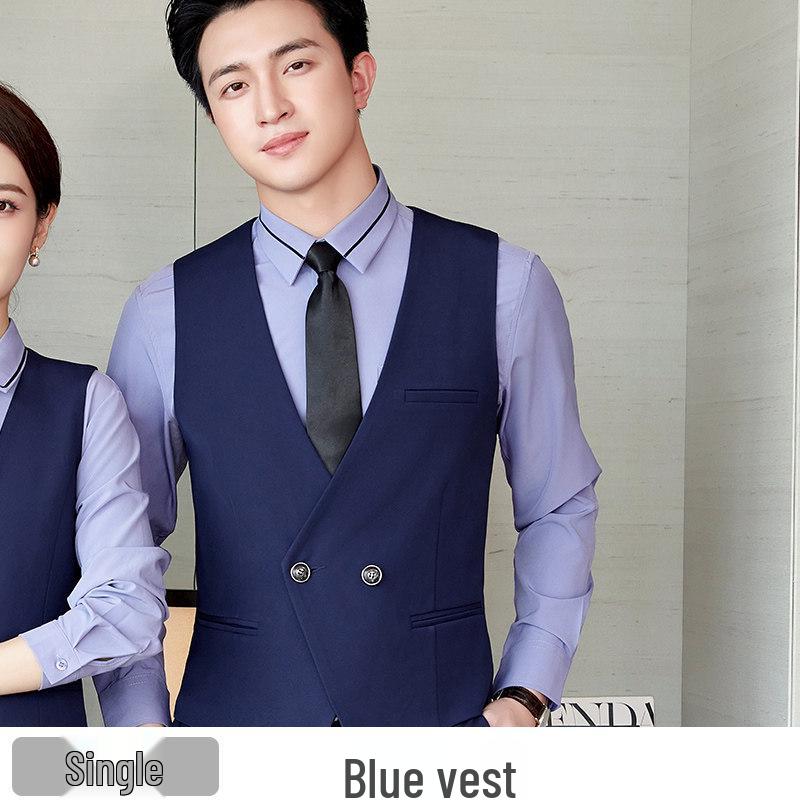 Unisex Professional Vest for Hotel and Catering Staff