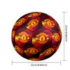 Manchester Crest Size 5 Football Machine-Stitched Indoor/Outdoor Training and Matches Perfect Commemorative Gift for Soccer Lovers