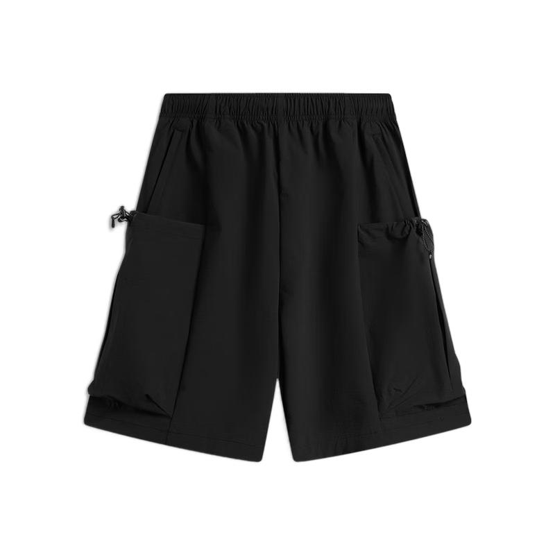 Li-Ning Men s Quick-Dry Sun Protection Loose Fit Sports Shorts S